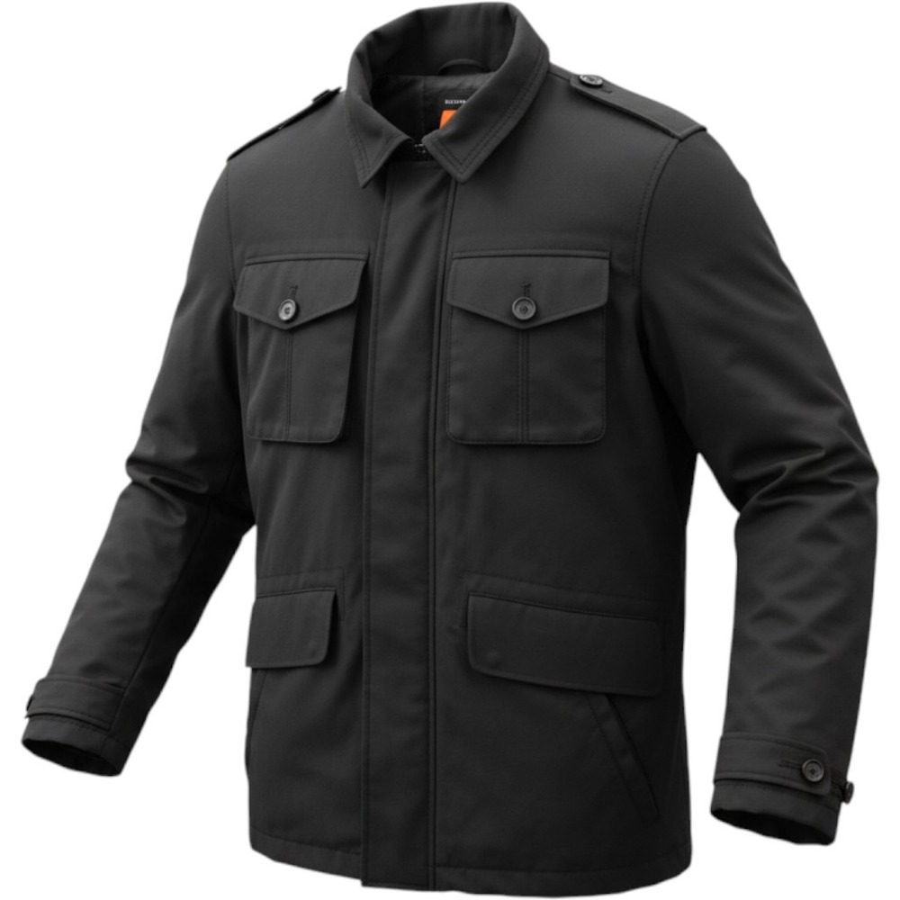 G-Lab Commander Jacket Waterproof High Performance Field Coat Black Mens Large